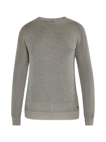 DreiMaster Maritim Pullover in Grau Melange