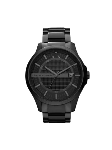 Armani Exchange Armbanduhr The Black Classic in schwarz