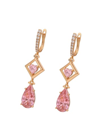 NAEMI Women Earrings in Rose Gold Pink