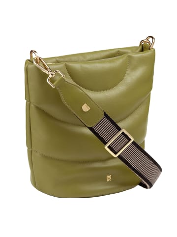 DuDu Barbara Schultertasche Leder 21.5 cm in black