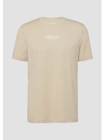 s.Oliver T-Shirt in 81D1_beige