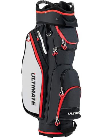 COSTWAY Golfbag 14er Einteilung in Schwarz