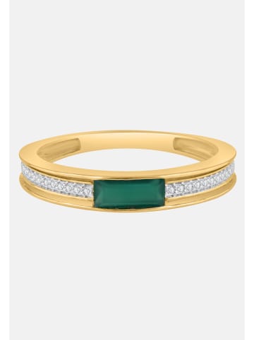 Diamant Exquis Ring aus 375 Gelbgold mit Diamant