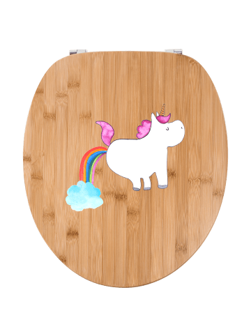 Mr. & Mrs. Panda Klo-Deckel Einhorn Pupsen ohne Spruch in Braun