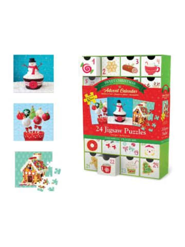 Eurographics Spiel - Puzzle Adventskalender - 1200 Teile Christmas Sweets