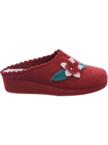 Tre Rose Pantoffel in bordeaux