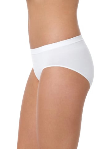 Yenita® Hüftslip 3er Set, Seamless, Mikrofaser in weiss