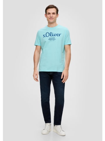 s.Oliver T-Shirt kurzarm in Türkis