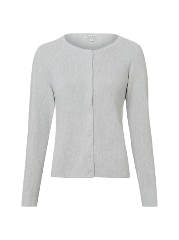 Marie Lund Strickjacke in hellgrau - 0002