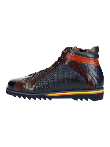 MELVIN & HAMILTON Stiefelette HADRIAN 10 Blau/Rot