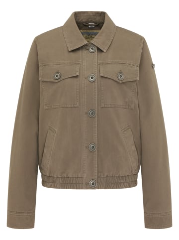 DreiMaster Damen Jacke in Grau Olive