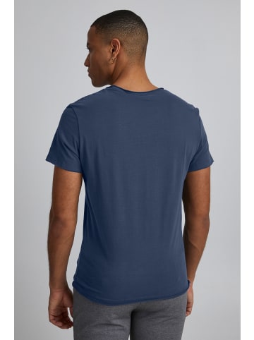 BLEND T-Shirt BHBHNOEL Tee in Blau