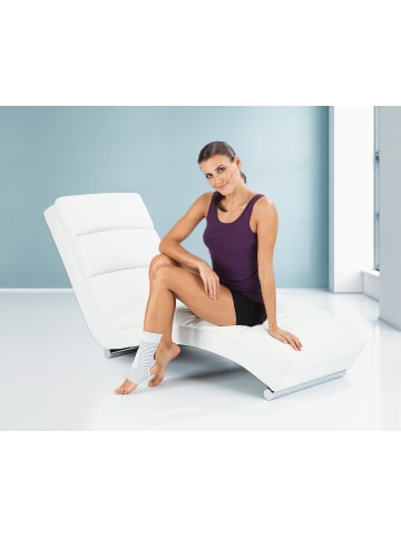 VITALmaxx Bandage Knöchel weiß mit Kupferfasern  Weiß