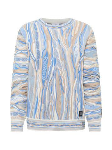 Carlo Colucci Rundhalspullover Fanti in Hellblau