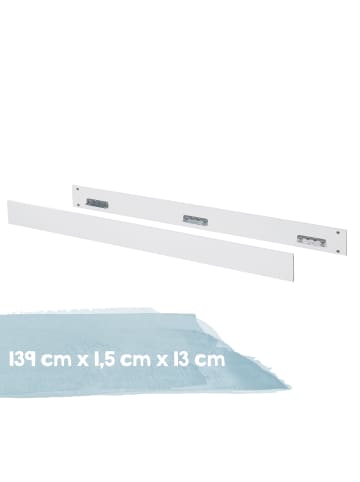 roba Umbauseiten Universal weiß – für Kinderbett zum Juniorbett-Umbau