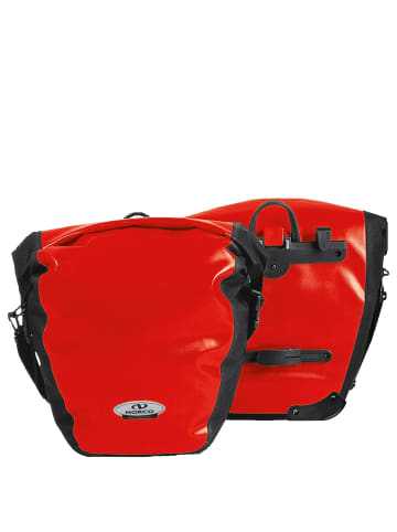 Norco Arkansas 40 - Hinterradtasche (Uniklip) (2x20L) 36 cm in red/black