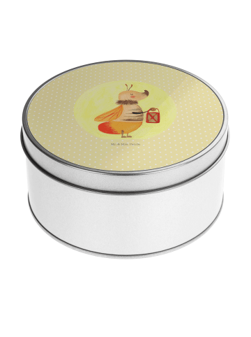 Mr. & Mrs. Panda Blechdose Glühwürmchen ohne Spruch in Gelb Pastell