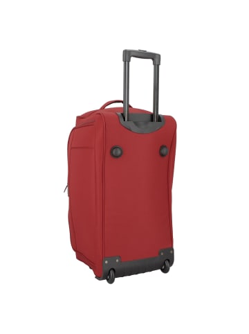 D&N Travel Line 7700 2 Rollen Reisetasche 36 cm rot2