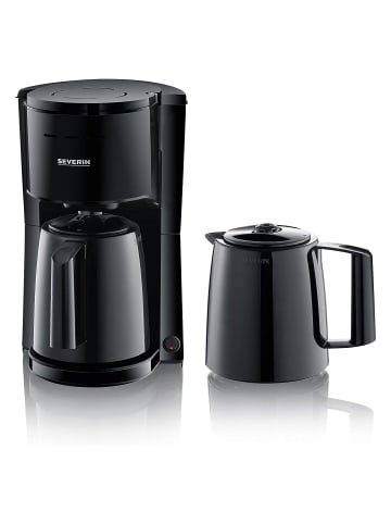 SEVERIN KA 9307 Filterkaffeemaschine 1 l in Schwarz