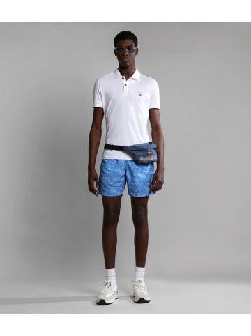 Napapijri Polo "Elbas Jersey" in Weiß