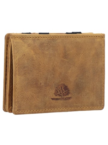 Greenburry Vintage Geldbörse Leder 7.5 cm sahara tan