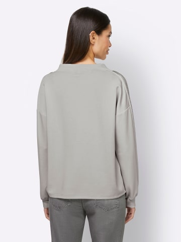 Heine Sweatshirt in hellgrau