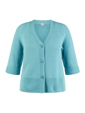Rabe Strickjacke in Blau