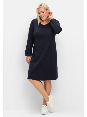 sheego Shirtkleid in tiefblau