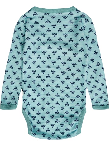 Hummel Hummel Druckknopf Strampler Hmlbambo E-Sport Mädchen in MINERAL BLUE