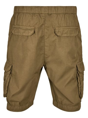 Urban Classics Cargo Shorts in olivgrün