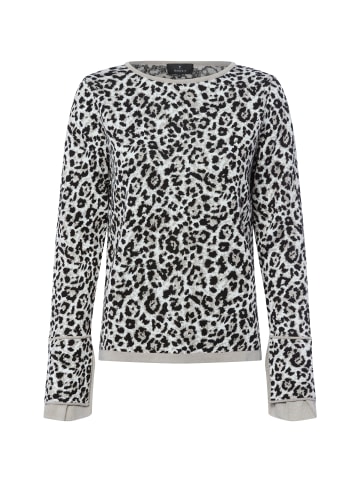 monari Pullover in schwarz ecru - 0001