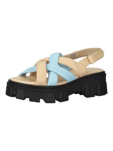 ILC Sandalen in Beige/Blau