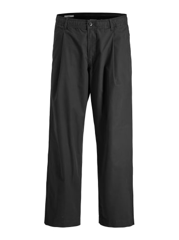 JACK & JONES Junior Baggyhose JPSTOWEN CADE PLEATED JOGGER JNR in black