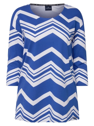 LAURASØN Shirt in dunkles himmelblau