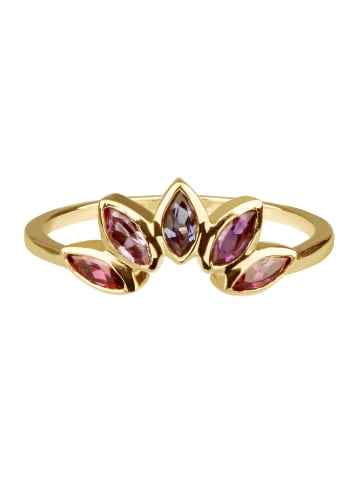 Carolin Stone 925/- Sterling Silber in gelb