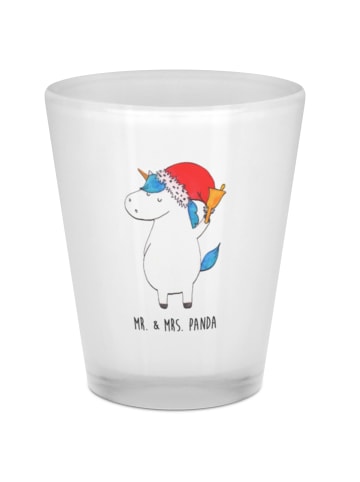 Mr. & Mrs. Panda Stamper Einhorn Weihnachtsmann ohne Spruch in Transparent