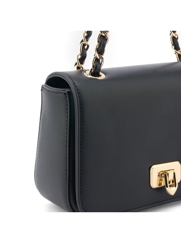 Seidenfelt Lilla Edet Schultertasche 20.5 cm in black