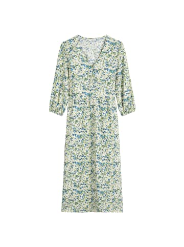 Marc O'Polo DENIM Crinkle-Printkleid relaxed in Medium Blue
