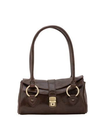 Viola Castellani Tasche mit Henkel in DARK BROWN