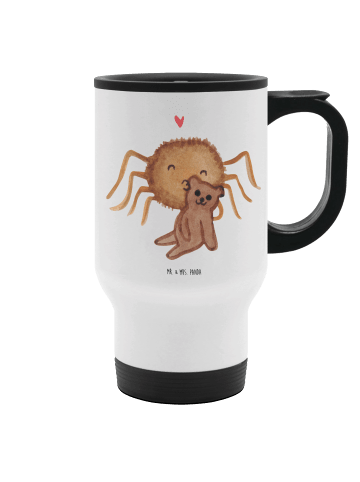Mr. & Mrs. Panda Thermobecher Spinne Agathe Teddy ohne Spruch in Weiß