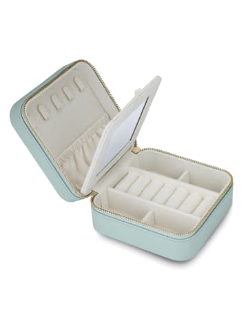 Glanzstücke München Reisetäschchen aus Kunstleder in türkis