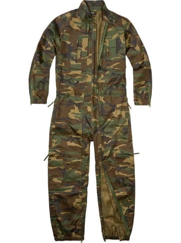Brandit Overall "Flight Suit" in Schwarz
