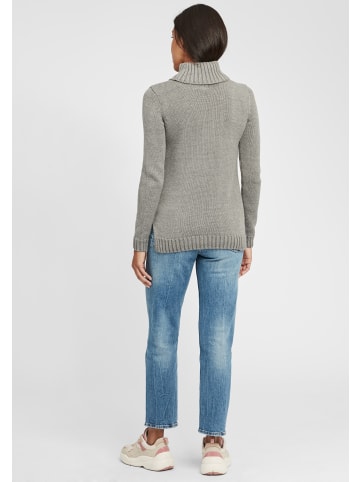 Oxmo Rollkragenpullover OXPia in Grau