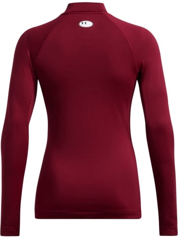 Under Armour T-Shirt "Ua Cg Authentics Mockneck" in Rot