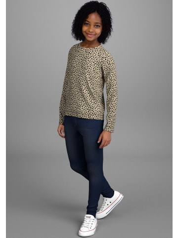 Kidsworld Langarmshirt in gemustert Leo
