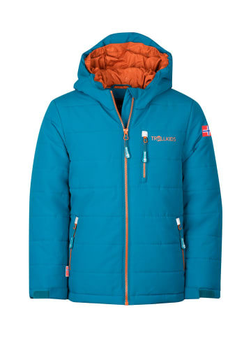 Trollkids Ski- und Winterjacke "Hemsedal XT" in Dunkelblau/Zimt