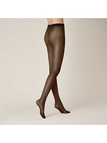 Kunert Feinstrumpfhose Satin Look 20 transparent glänzend in Black