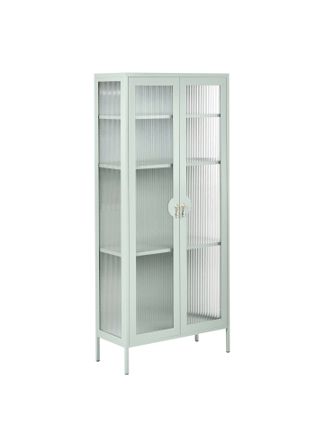 Beliani Büroschränke GLEORA in Grün - (W) 80 x (H) 180 x (L) 35 cm