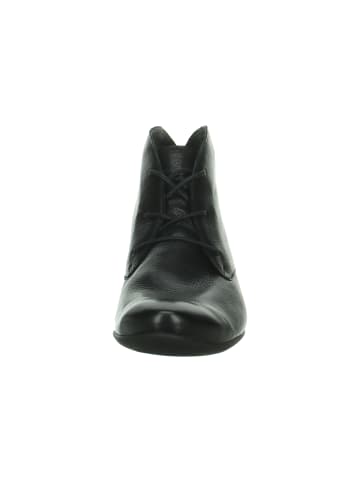 Think! Schnürstiefelette in schwarz