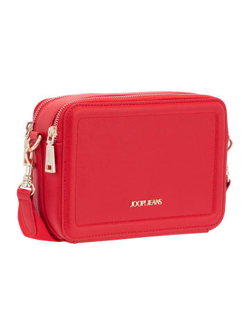 Joop Jeans Schultertasche 'Cuore Bordo Susan in Rot 21,50 x 15,00 x 6,00 cm'